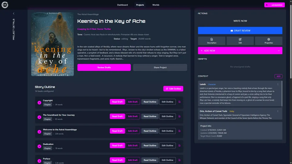 Epic Engine Project Detail